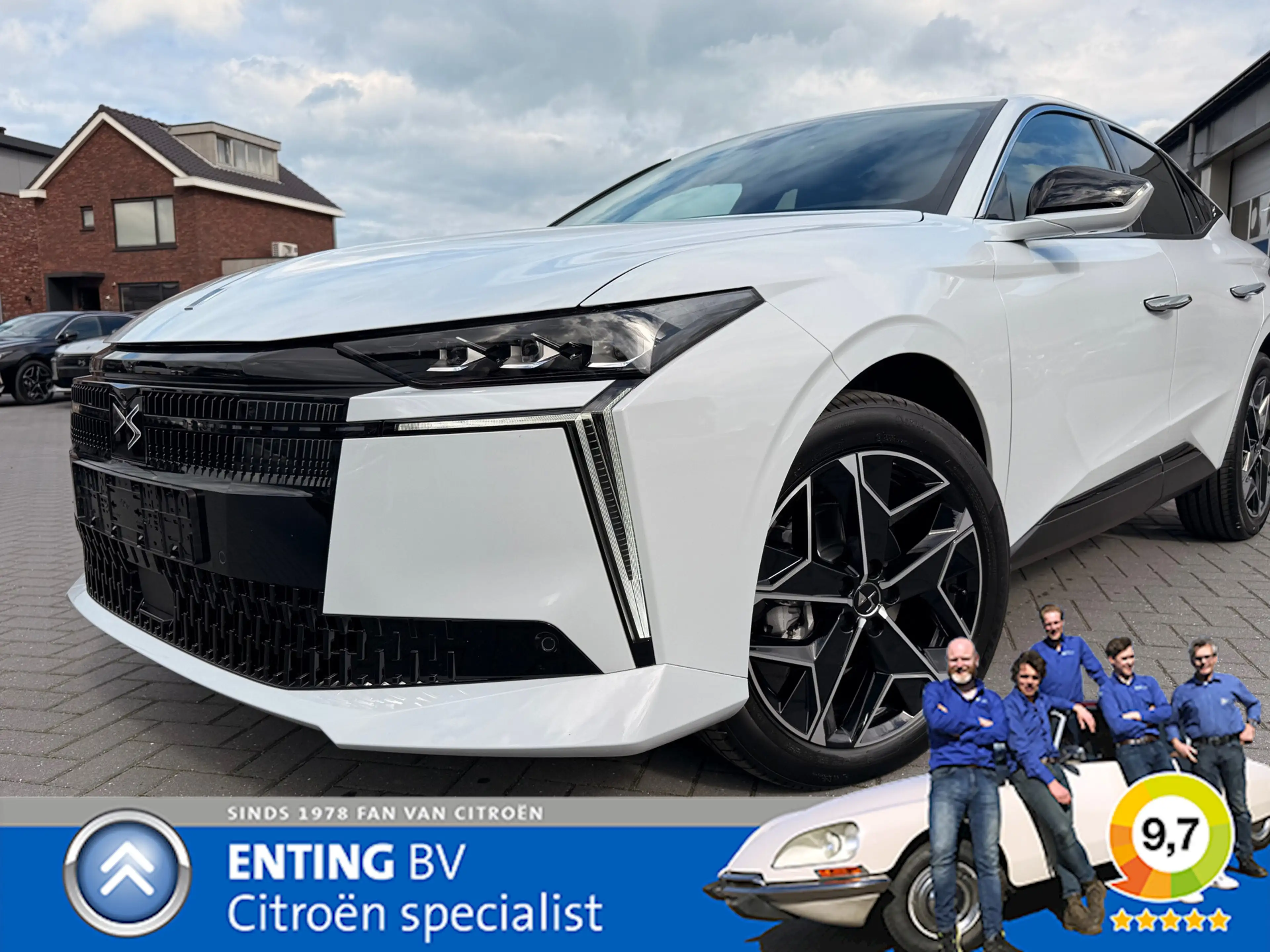 DS Automobiles DS 4 No 1.2 Hybrid 145 ÉTOILE + NAPPALEER LED MATRIX AD — photo 8