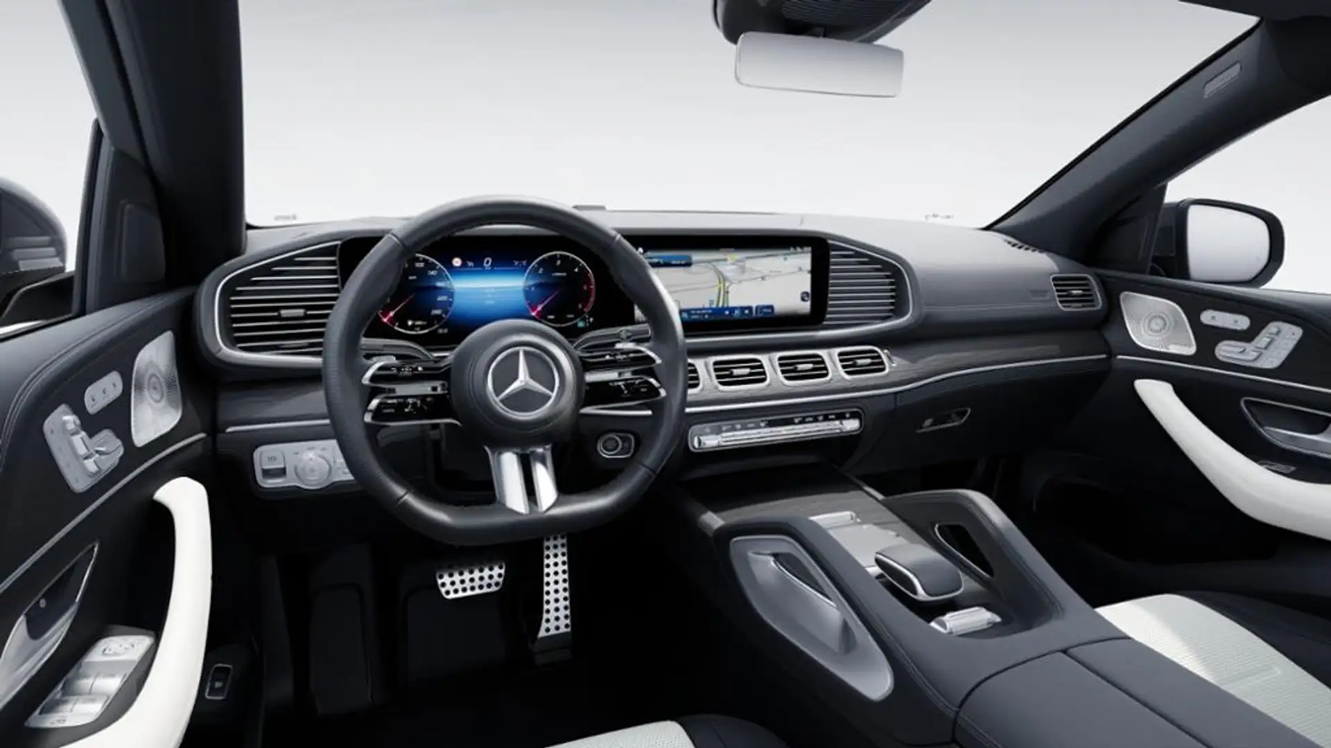 Mercedes-Benz GLE 450 d 4M Coupé AMG/MULTIBEAM/AHK/Fahrass/Pano Grau - 2
