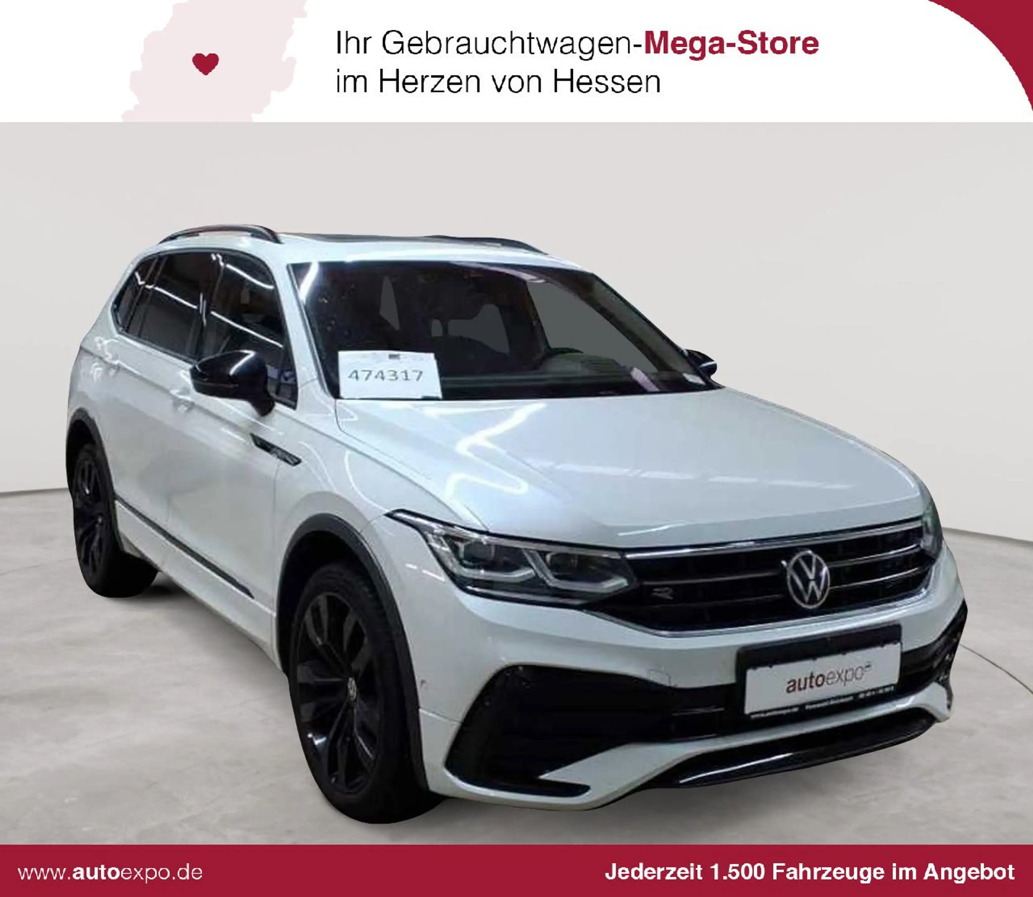 Volkswagen Tiguan Tiguan Allspace 4M R-Line 7 Si. LEDER PANO DCC