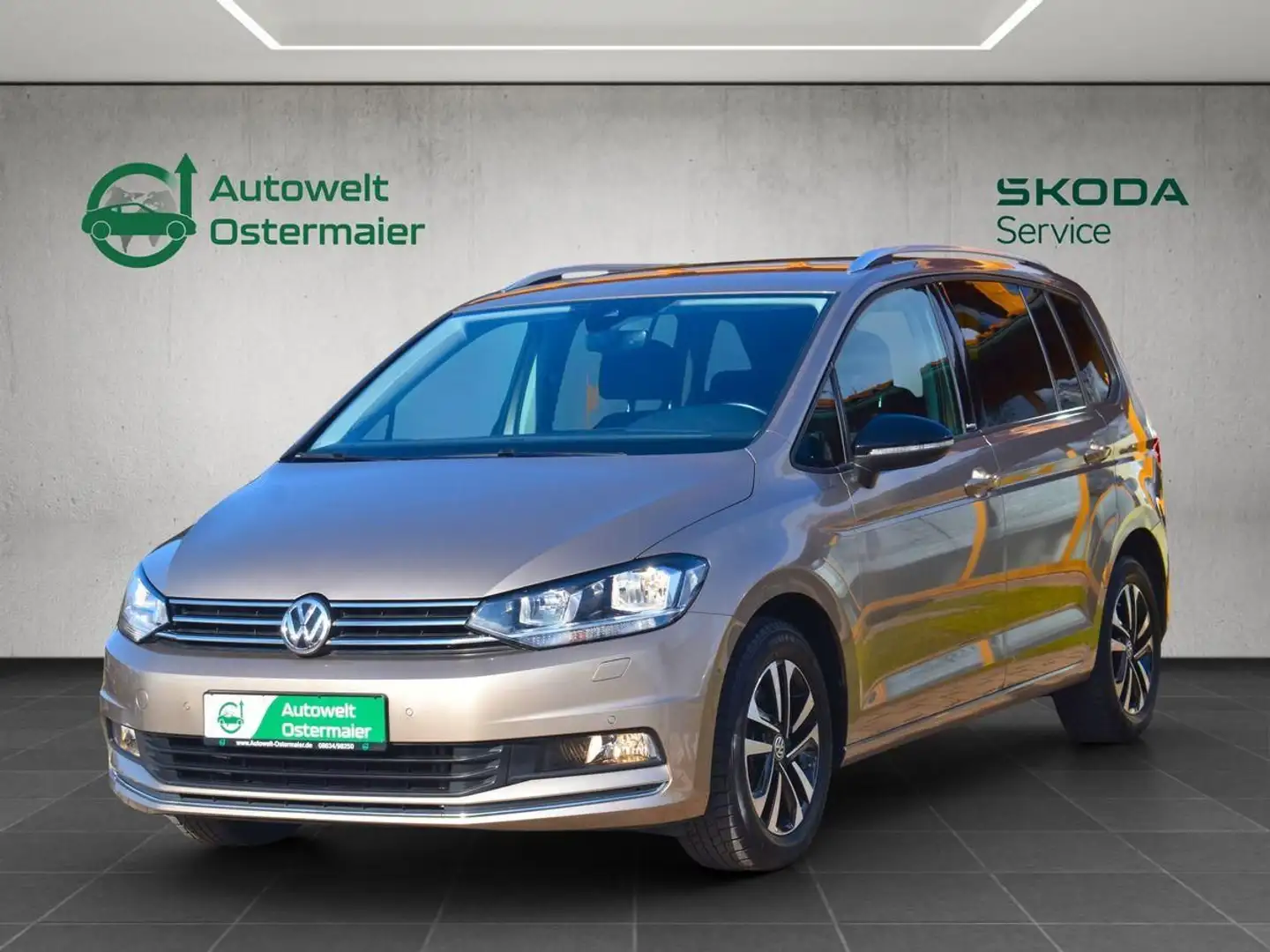 Volkswagen Touran 2.0 TDI DSG IQ.DRIVE*7-Si.*Navi* Beige - 1