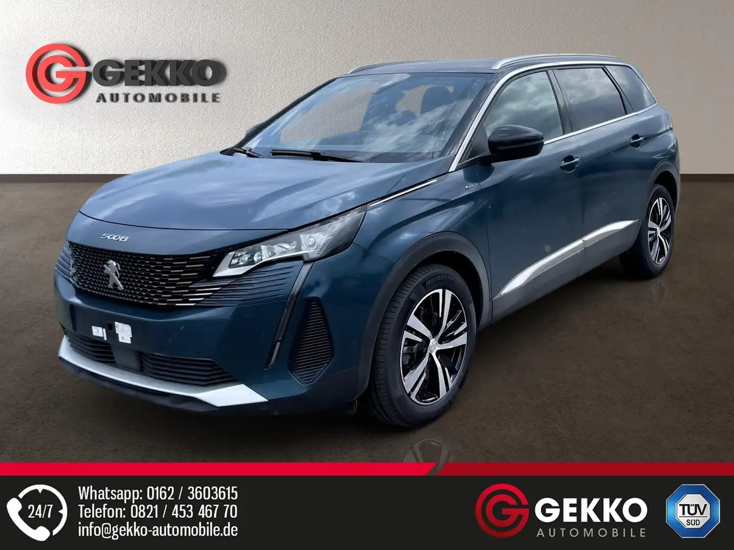 Peugeot 5008 GT  +7-Sitzer+Heckkl. elek.+LED+SZH+NAVI+APP Gris - 2