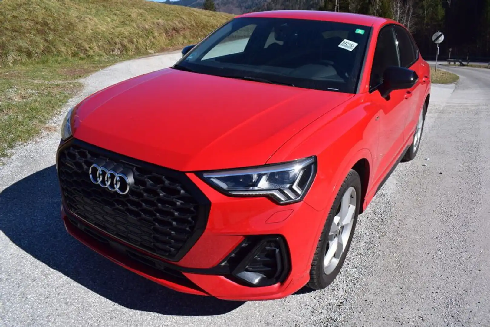 Audi Q3 40 TDI sportpackquattro S line wie neu garantie Rood - 1