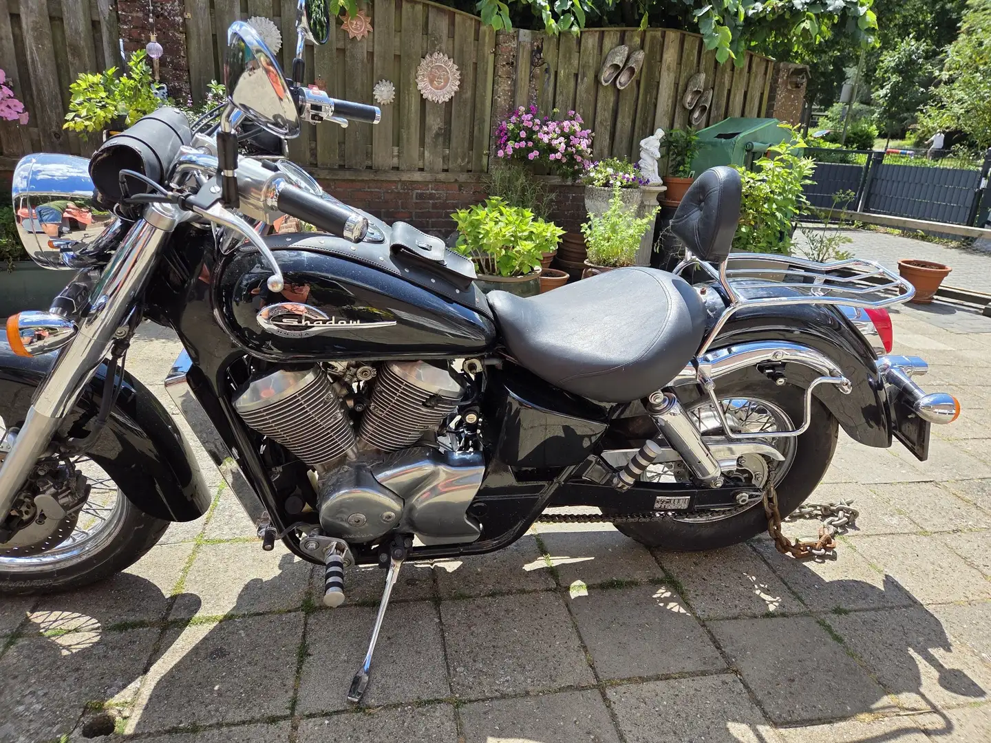 Honda Shadow 750 Zwart - 2