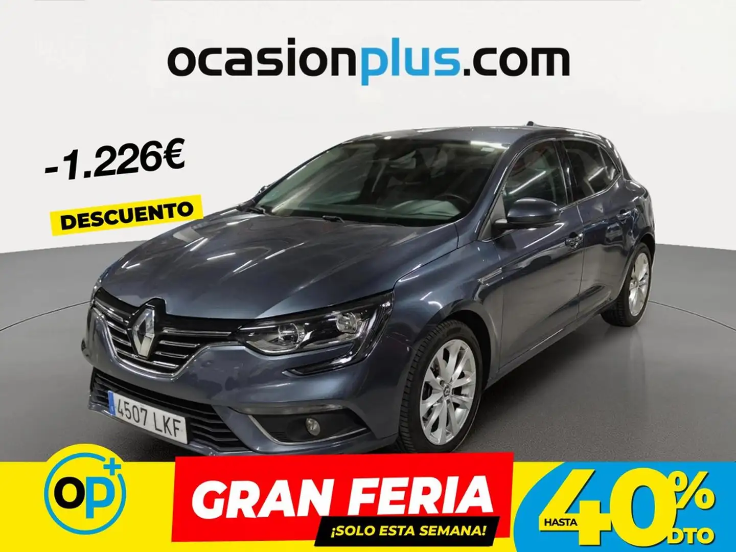 Renault Megane 1.3 TCe GPF Zen 103kW Gris - 1