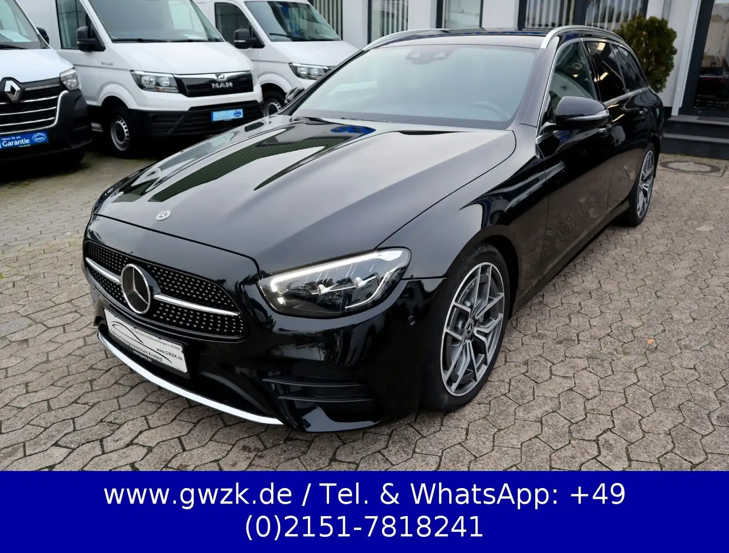 Mercedes-Benz E 220 d. AMG /Sportpaket /Cam/PDC/SHZ Schwarz - 1