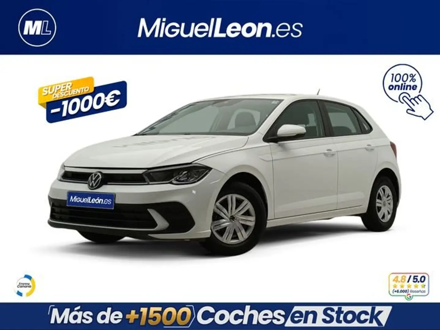 Volkswagen Polo 1.0 TSI 70kW Blanco - 1
