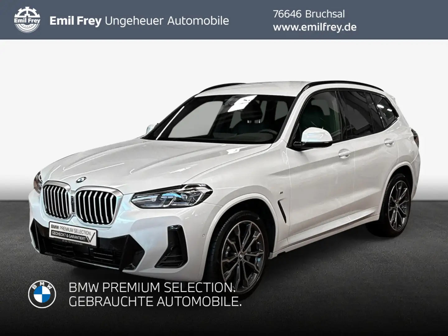 BMW X3 xDrive30i Aut. Sportpaket Laser Head-Up AHK Weiß - 1