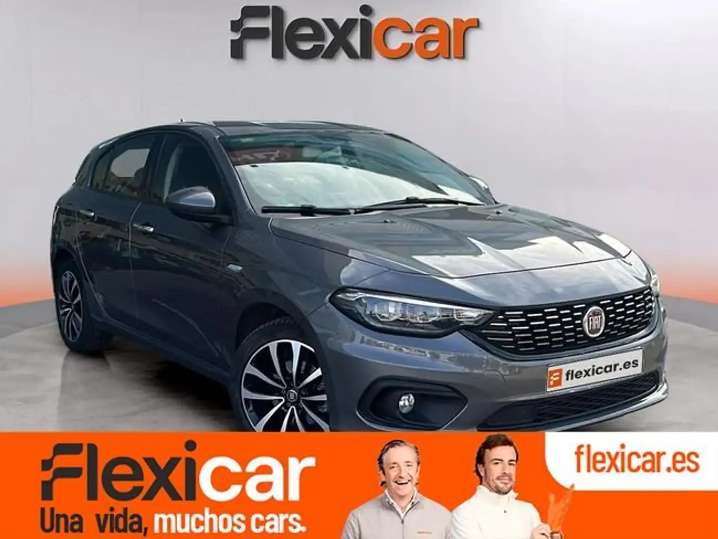 Fiat Tipo 1.4 T-Jet Lounge Plus Gris - 1