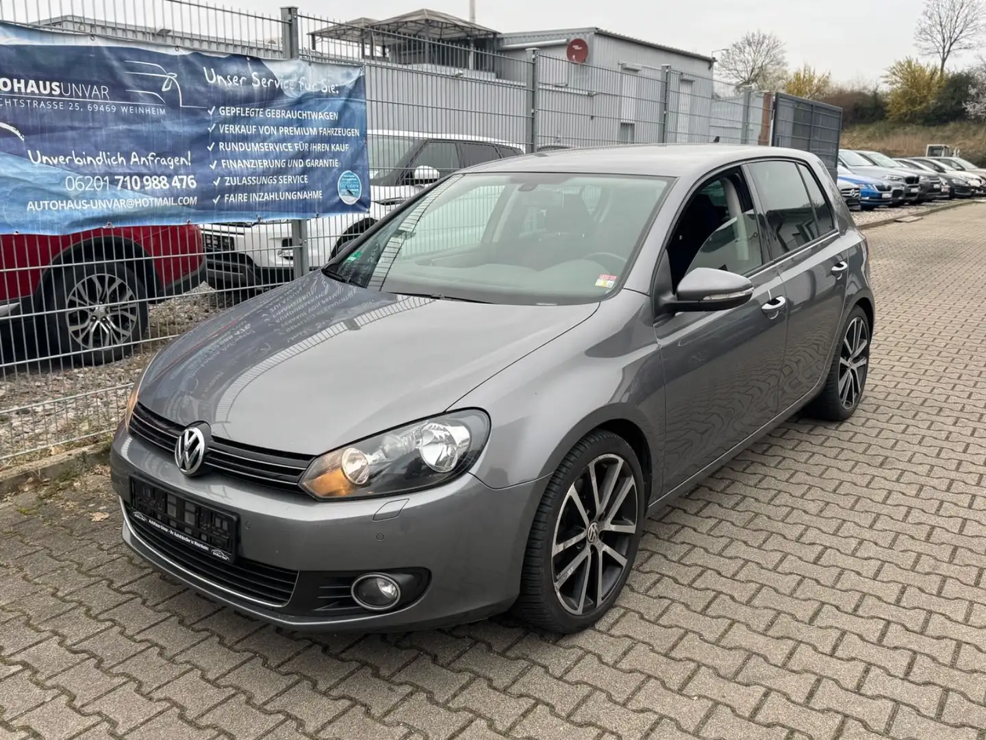 Volkswagen Golf VI Highline 4Motion 2.0TDI |NAVI|ALLRAD| Gris - 1