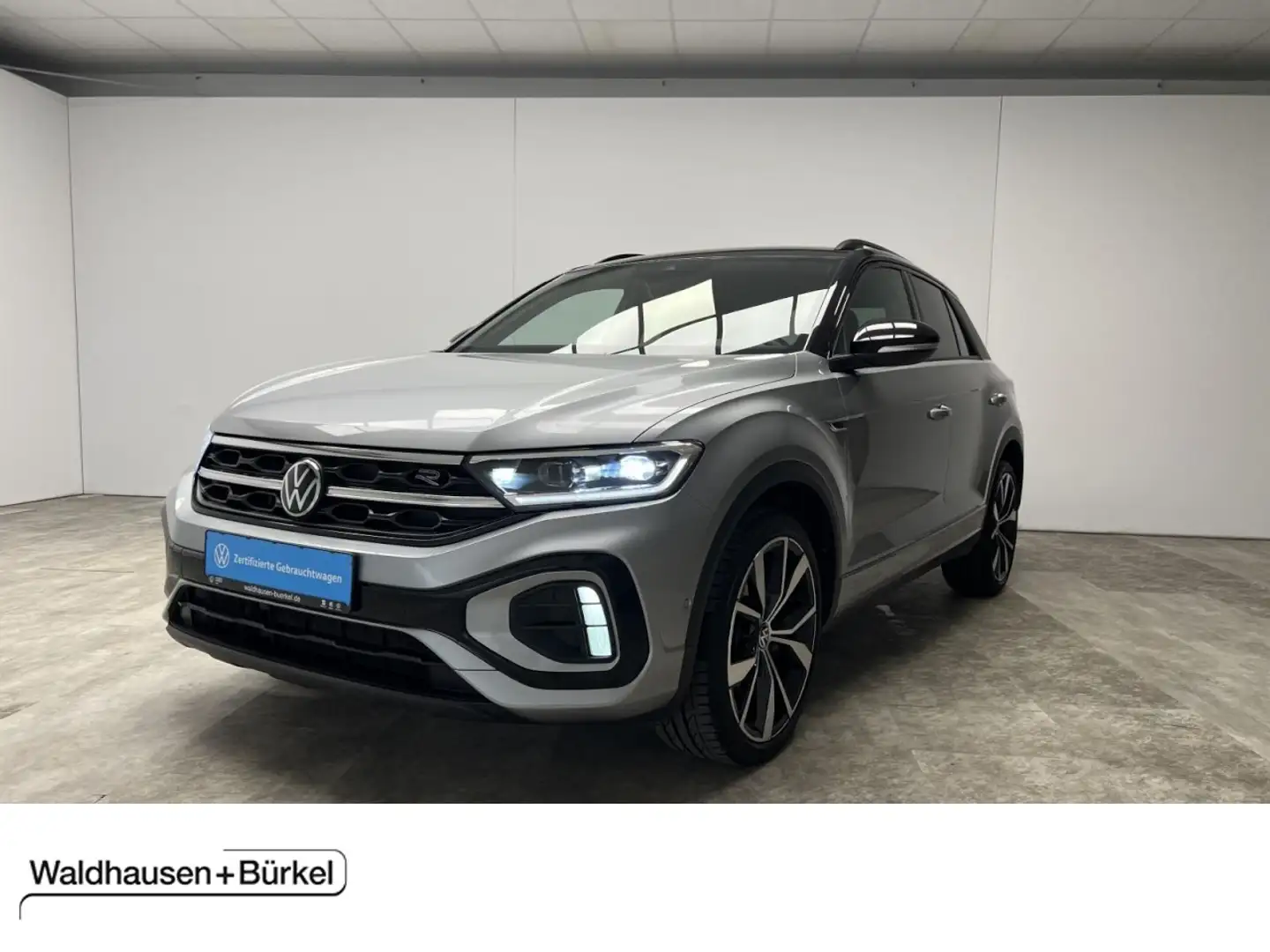 Volkswagen T-Roc 1.5 TSI DSG R-Line Klima Navi Rückfahrkamera Silber - 1