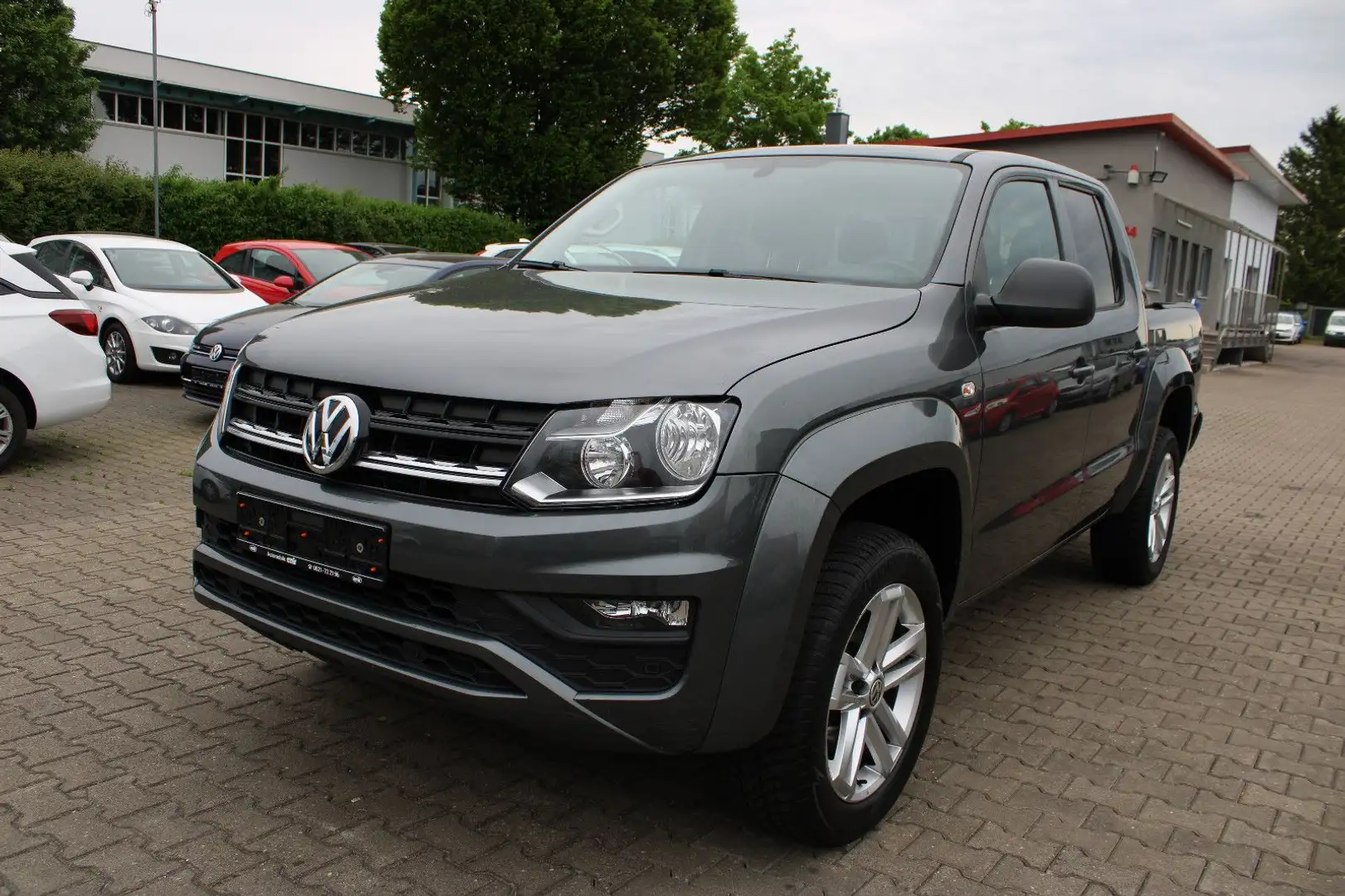 Volkswagen Amarok 3.0TDI 4 Motion Kamera,PDC,AHK,SHZ Grau - 1