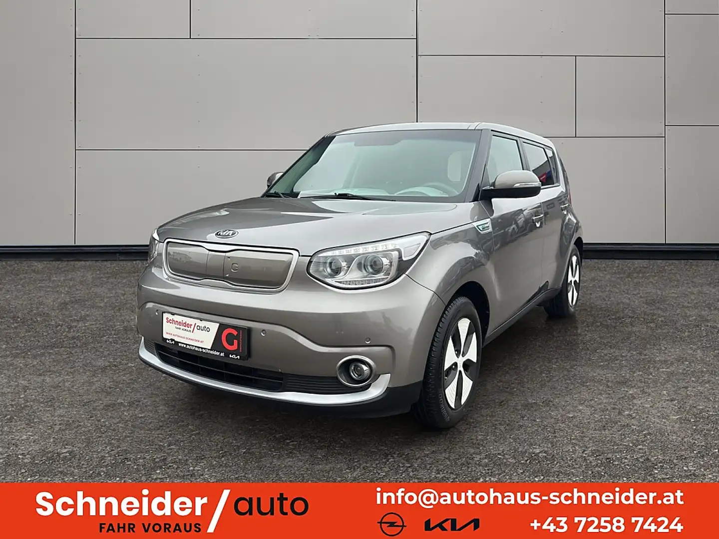 Kia Soul EV AC/DC 27kWh Grau - 1