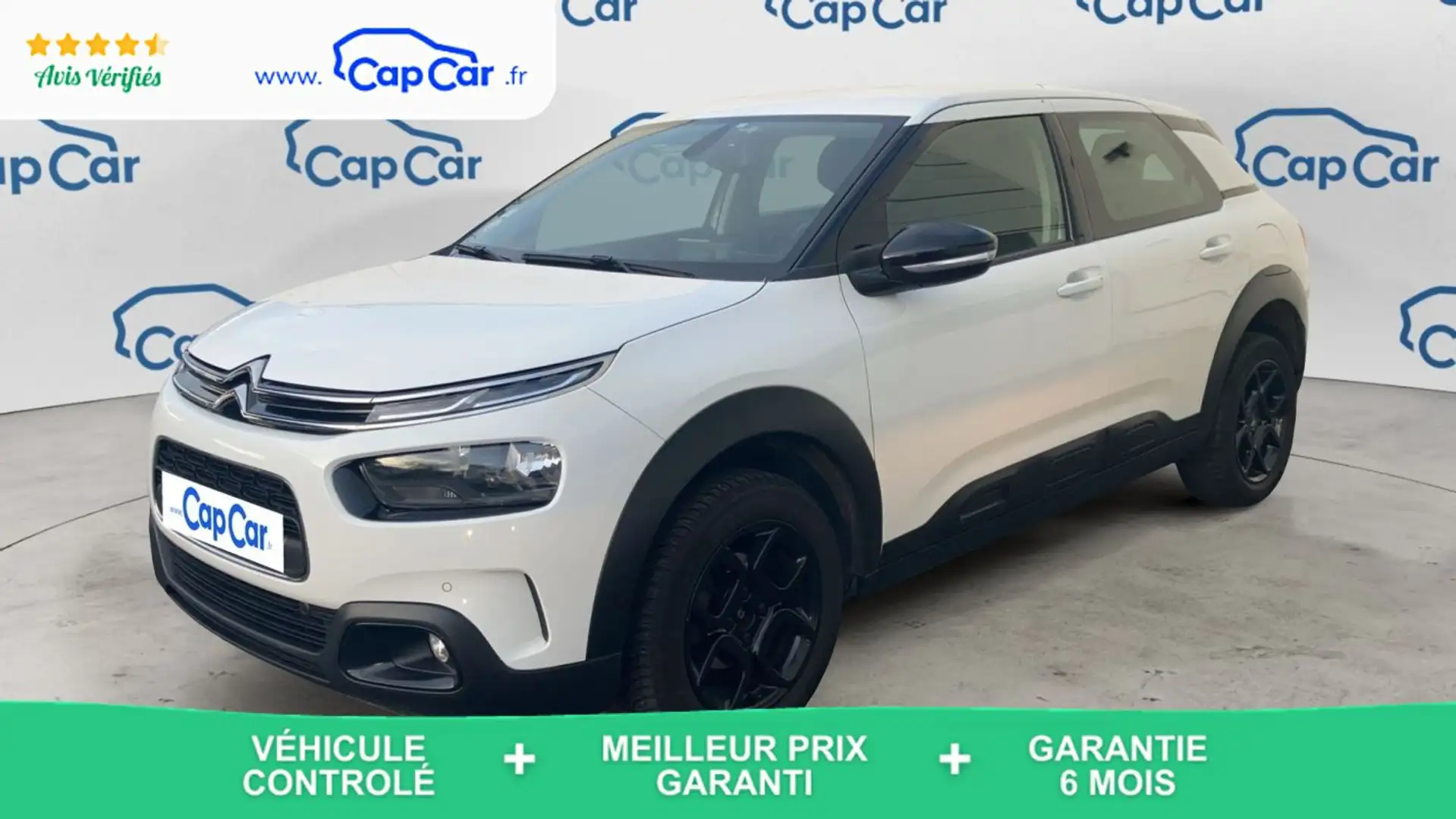 Citroen C4 Cactus 1.5 BlueHDi 100 Feel Business Blanc - 1