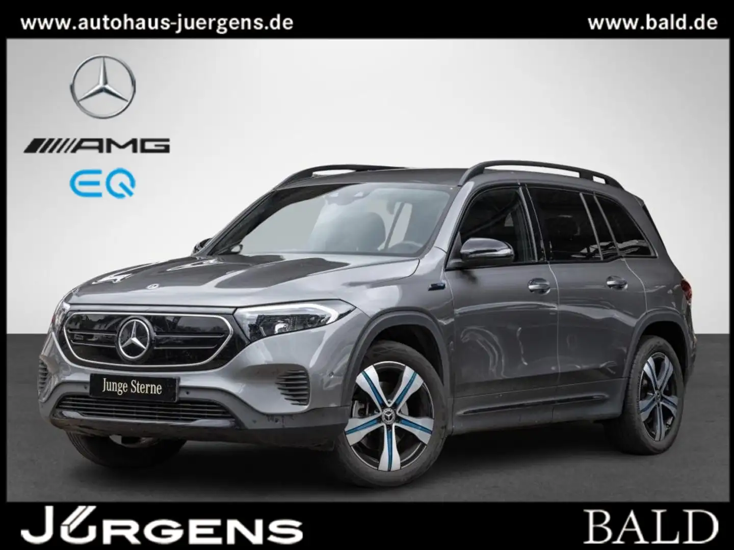 Mercedes-Benz EQB 350 4M Progressive/Wide/LED/Cam/Easy/Memo/19 Grijs - 2