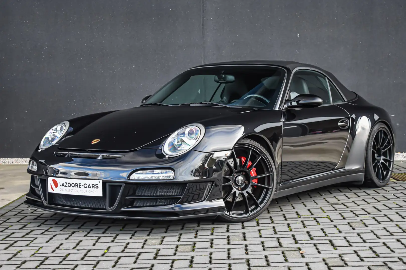 Porsche 997 911 Carrera 4 S Cabriolet - Full Service Zwart - 1