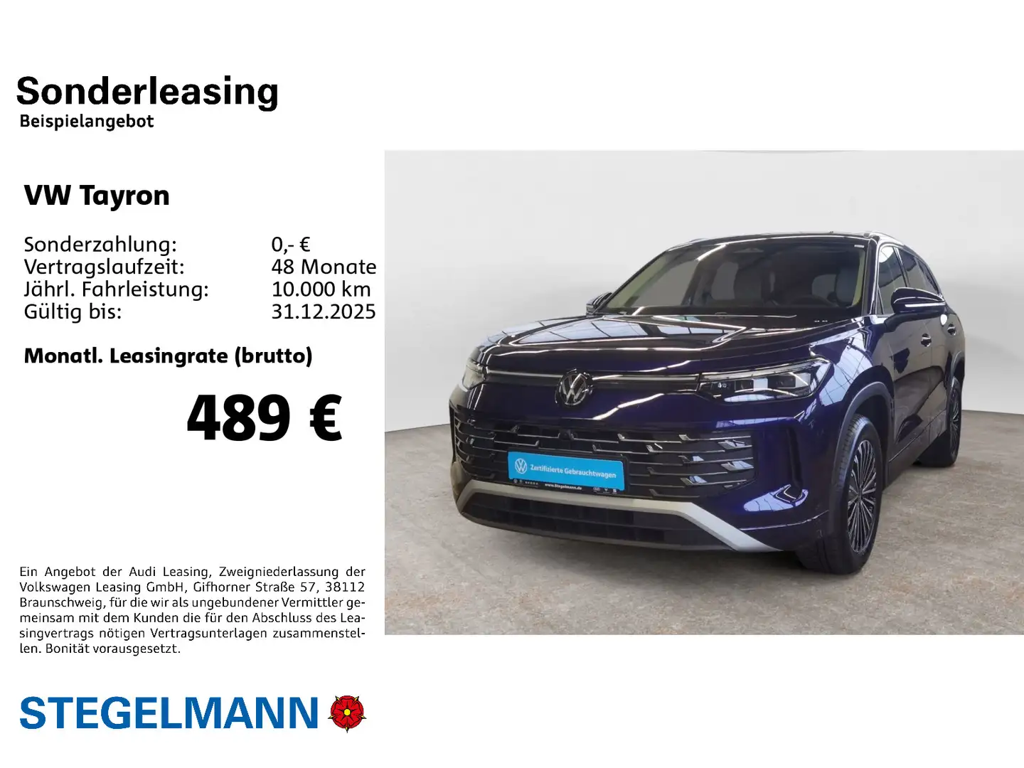 Volkswagen Tayron 2.0 TDI DSG 4M Elegance *Standhzg*AHK*Led Burdeos - 2