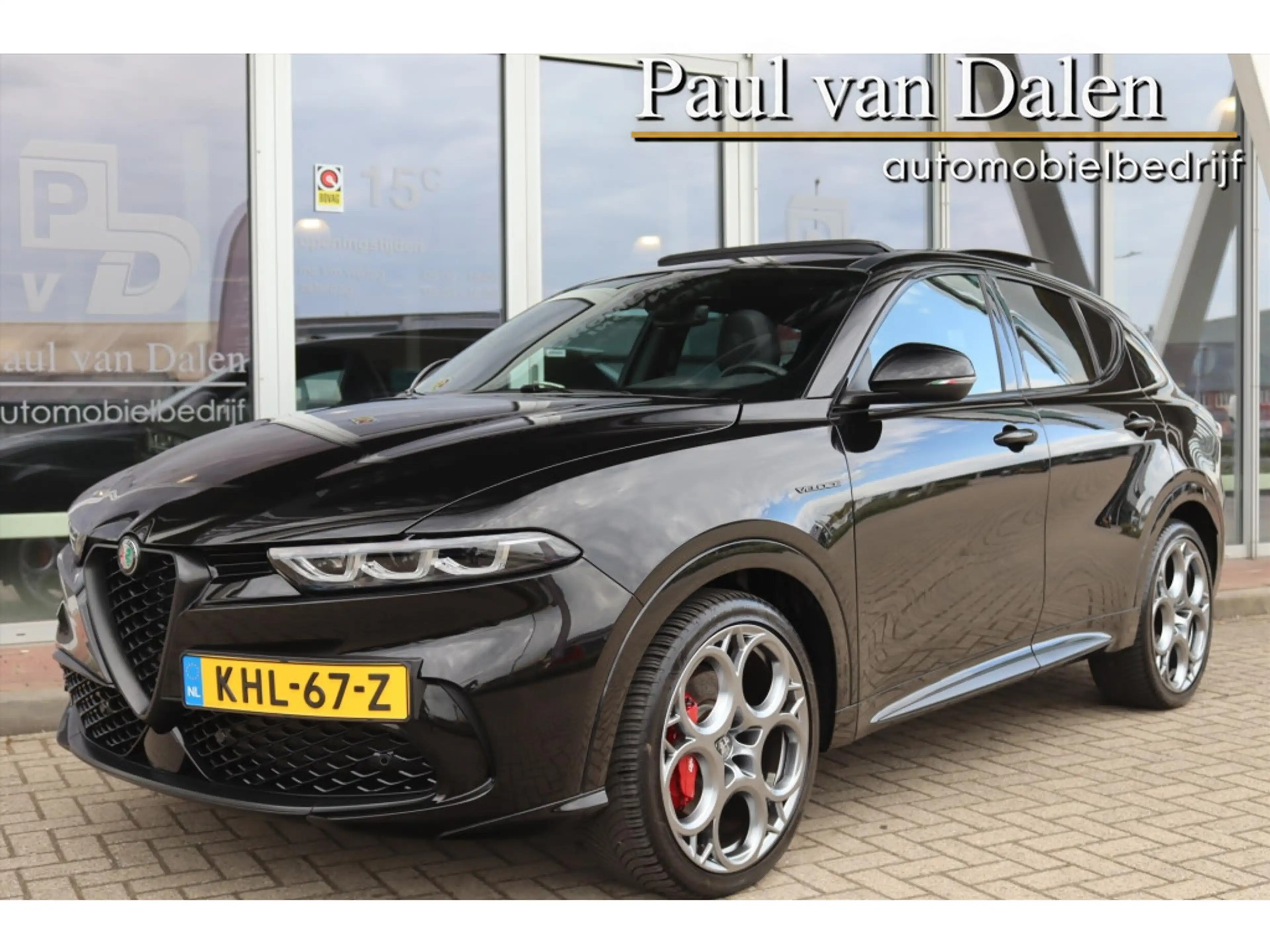 Alfa Romeo Tonale 1.5T HYBRID 160PK VELOCE Panodak | Leer | Camera |