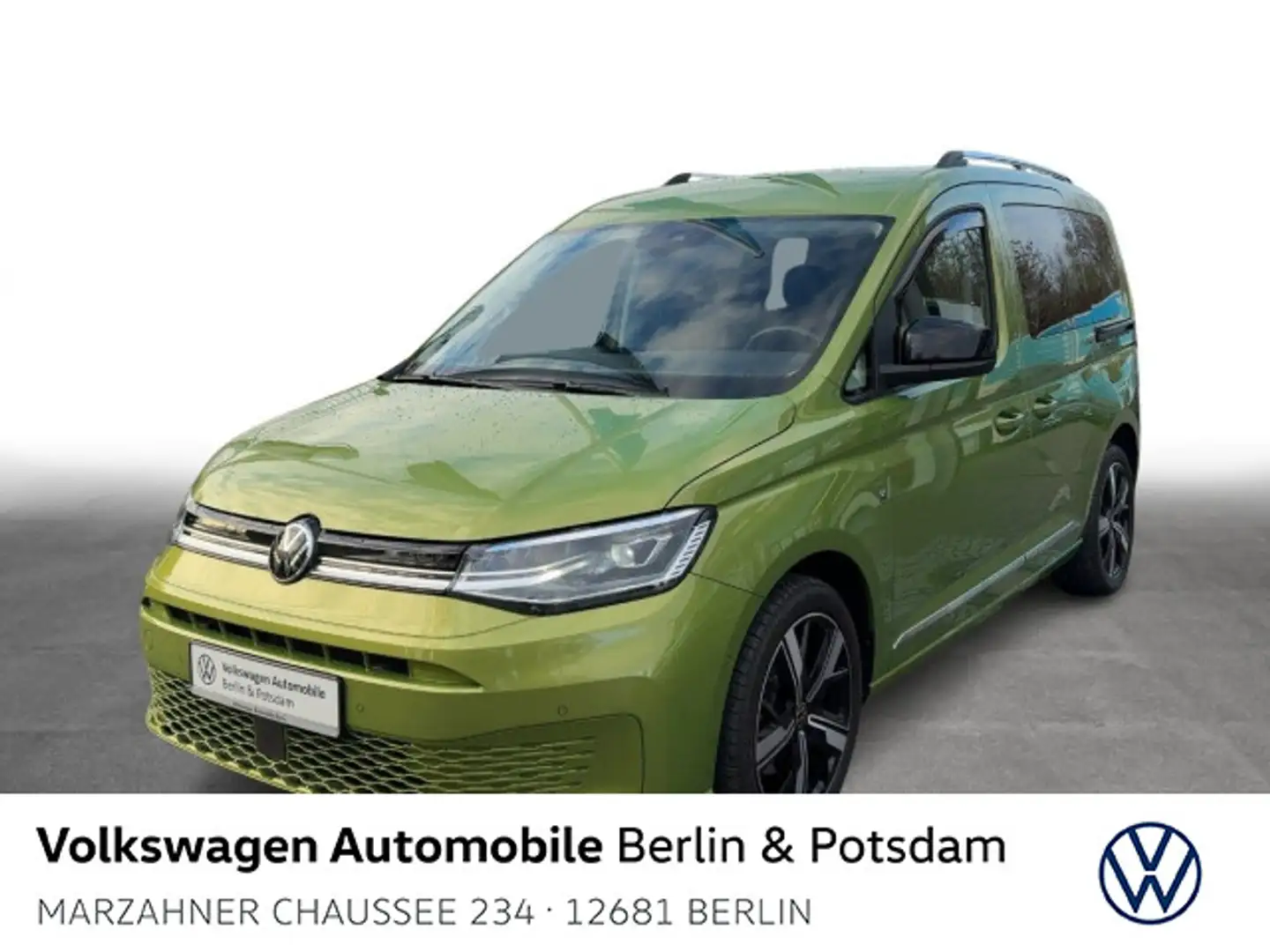 Volkswagen Caddy 1.5 TSI DSG Style Navi LED SHZ PDC Grün - 1