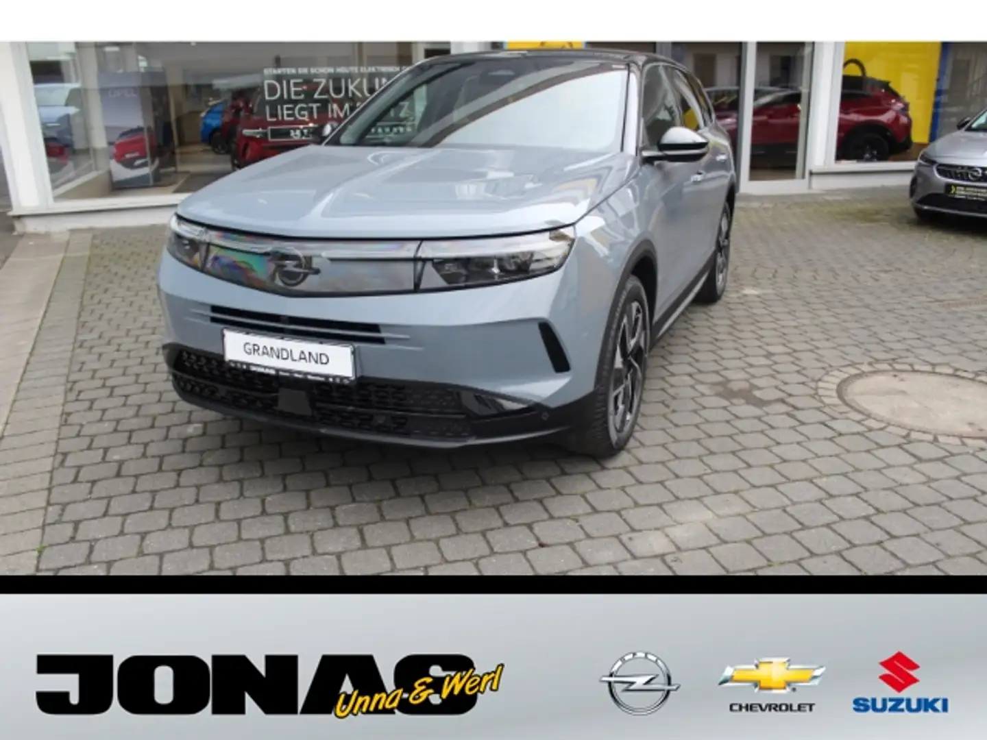 Opel Grandland GS 1.2T (48V eDCT) 360°Kamera NAVI HUD Allwetter S Gris - 1