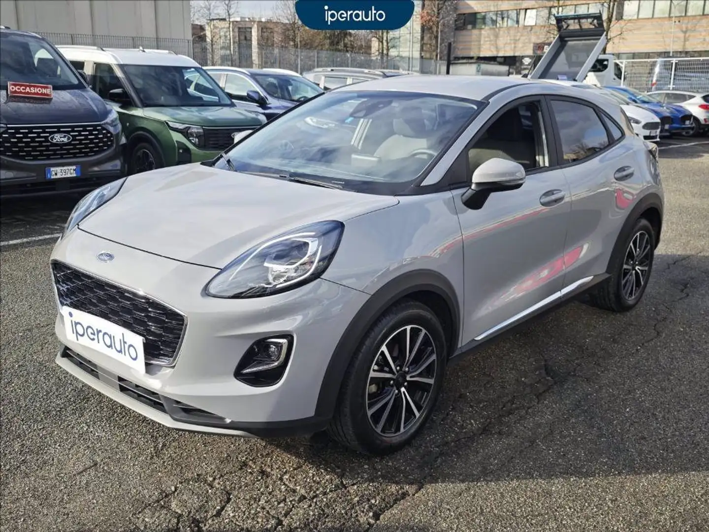 Ford Puma 1.0 ecoboost h titanium s&s 125cv Grigio - 1