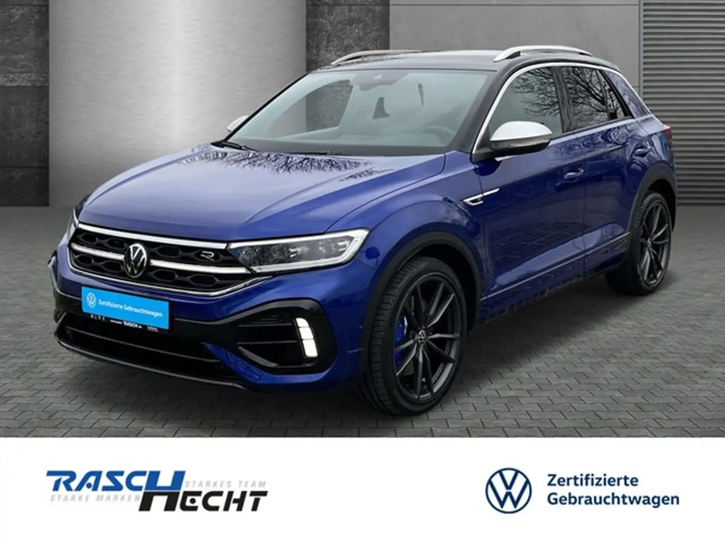 Volkswagen T-Roc R 2.0 TSI DSG 4MOTION*LED-MATRIX*NAVI*SHZ* Azul - 1