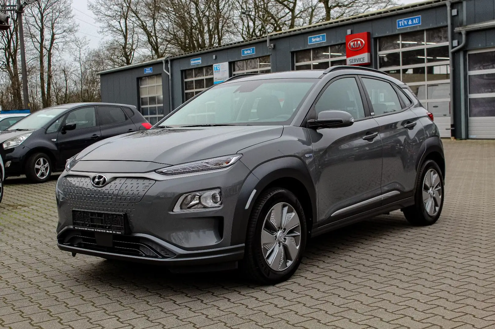 Hyundai KONA Elektro 2WD Szary - 1