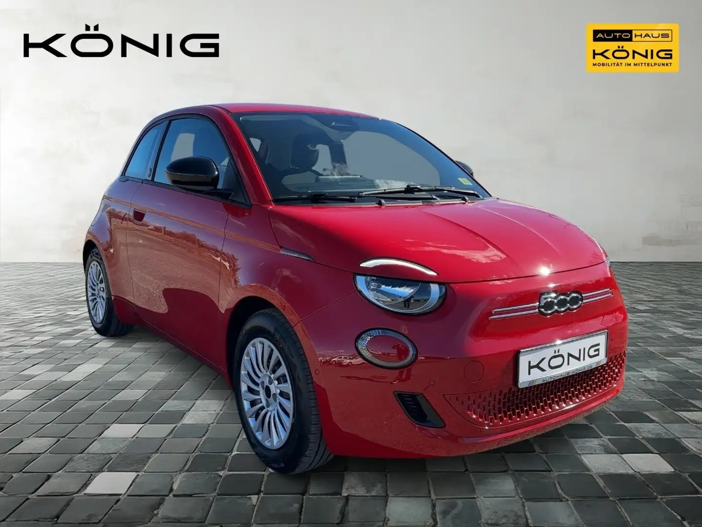 Fiat 500e Elektro RED MY25 Komfortpaket Automatik Piros - 2
