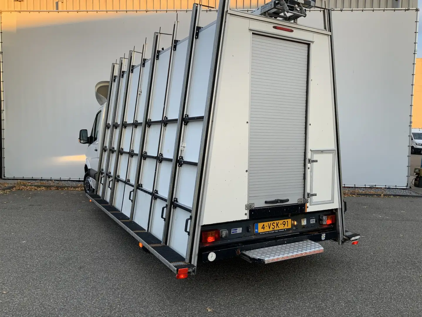 Volkswagen Crafter 35 2.0 TDI L3H1 Glasresteel Airco Cruise 3 Zits UI Weiß - 2