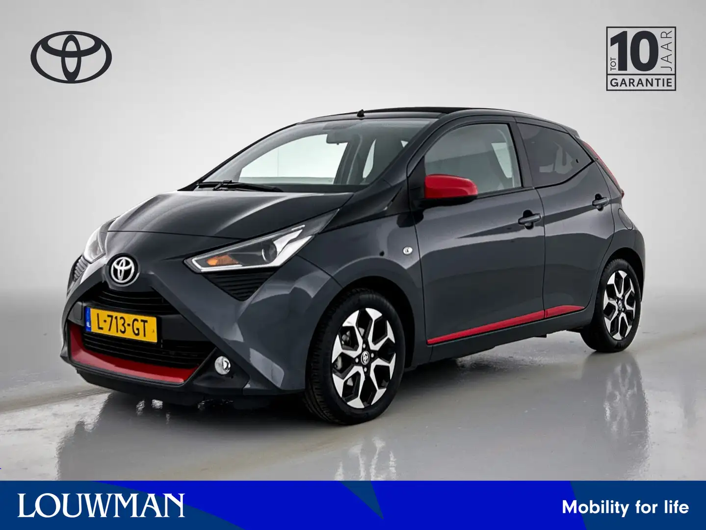 Toyota Aygo 1.0 VVT-i x-joy cabrio | 1e Eigenaar | Dealer Onde Grigio - 1
