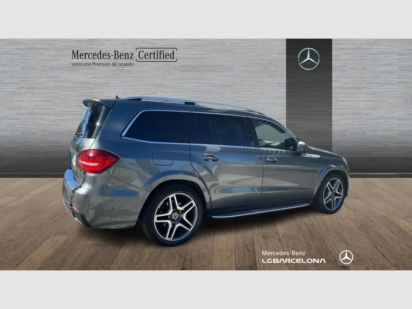 Mercedes-Benz GLS 350 d 4Matic (EURO 6d) Gris - 2