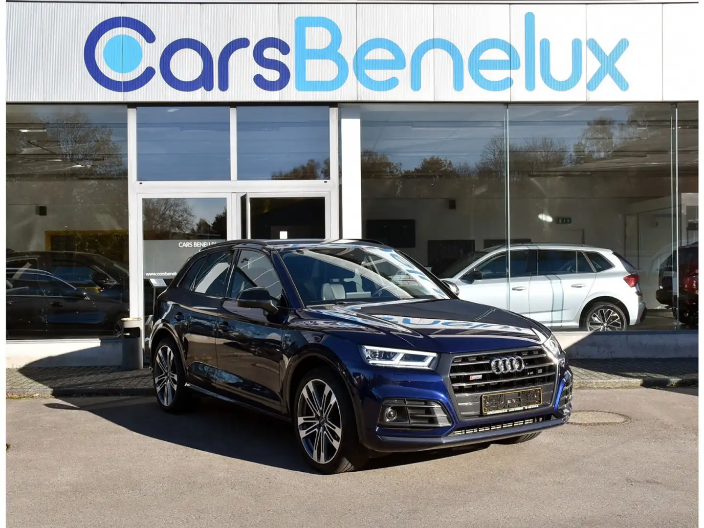 Audi SQ5 3.0 TFSI Quattro SUSP PNEU NAPPA MEMO B&O ATT RMQ Blauw - 1