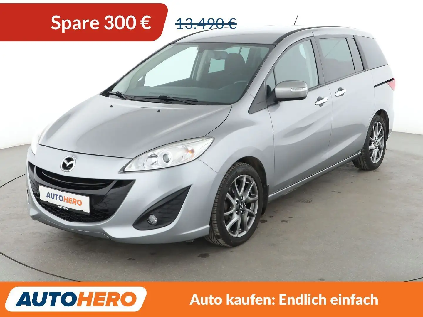 Mazda 5 2.0 Sendo *TEMPO*PDC*SHZ*ALU*KLIMA* Argent - 1