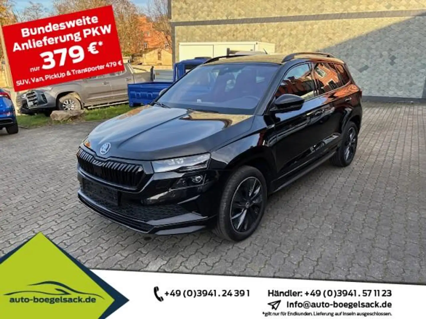 Skoda Karoq 1.5 TSI DSG Sportline+MATRIX+NAVI+ACC+DCC+ Noir - 1