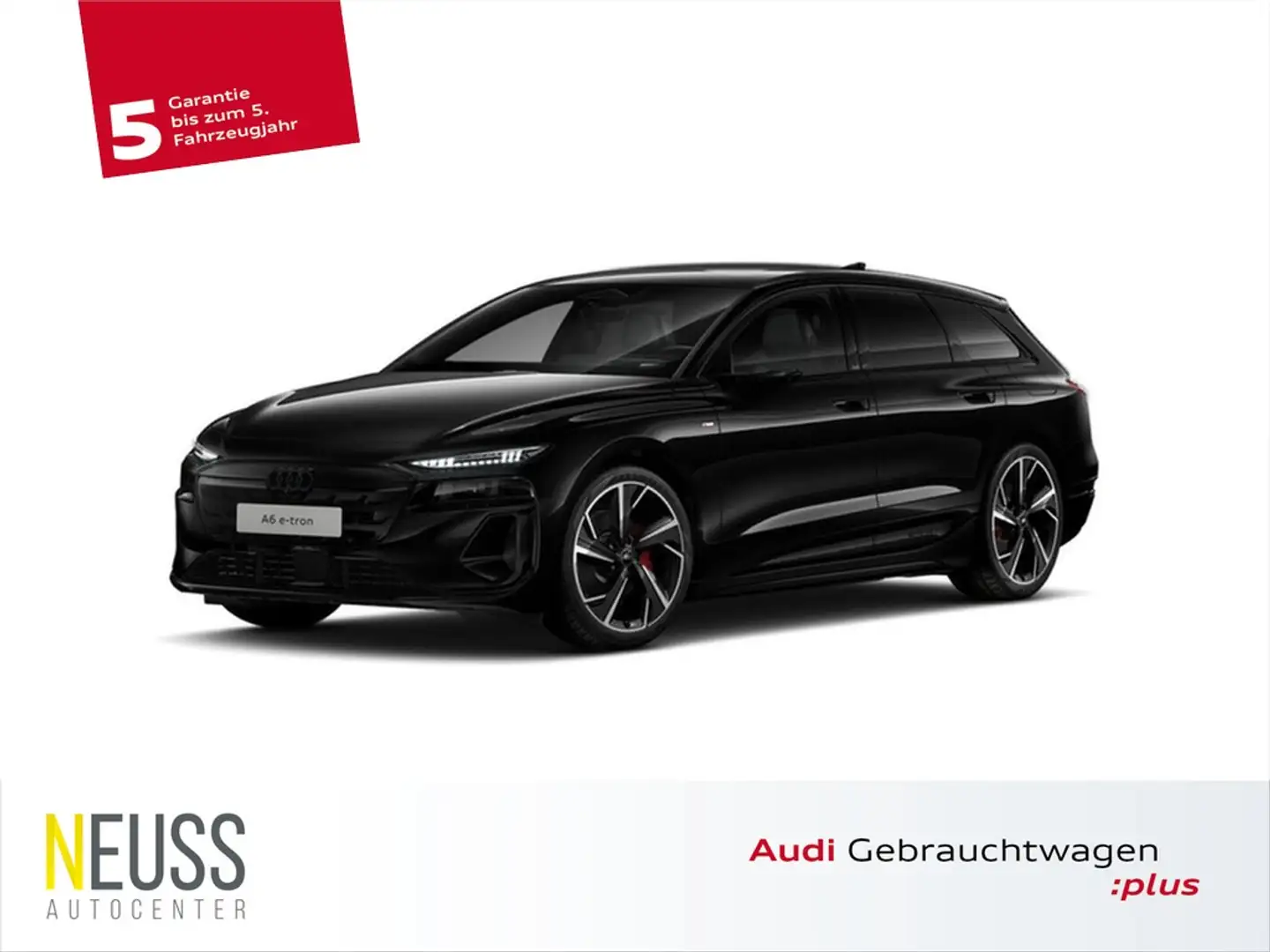 Audi A6 e-tron Avant 210 kW S line HUD+AHK+360°+PANO+ Schwarz - 1