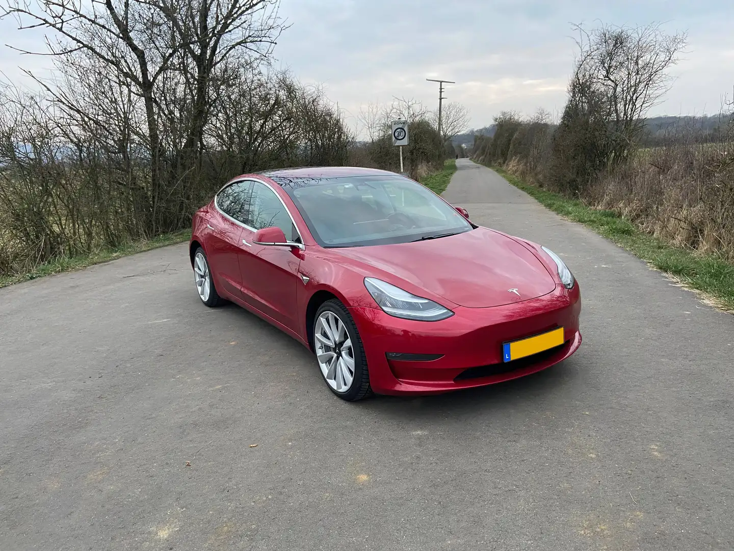 Tesla Model 3 Model 3 Allradantrieb Dual Motor Performance Rouge - 2