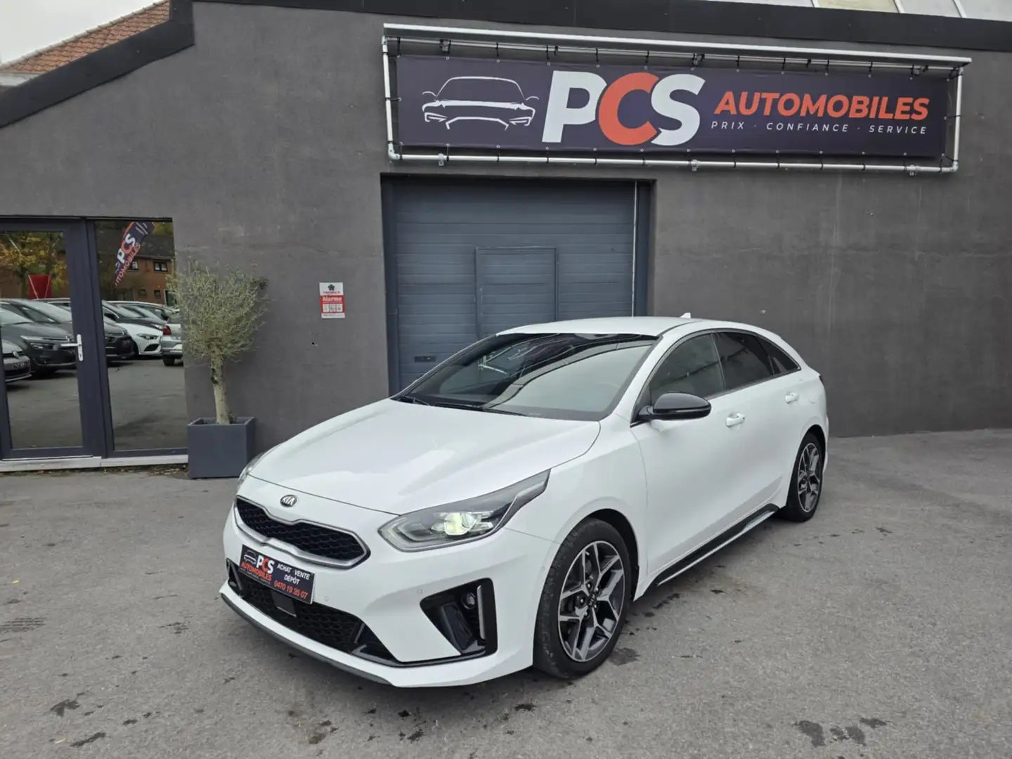 Kia ProCeed / pro_cee'd 1.6CRDi GT-Line BOÎTE AUTO*HYPER EQUIPEE*CARNET Blanc - 2