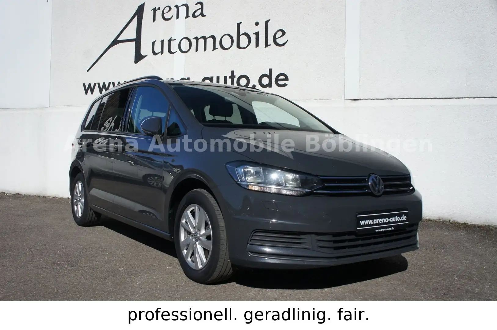Volkswagen Touran 1.5 TSI OPF DSG*ALU*PDC*NAVI*ACC*AHK Gris - 1