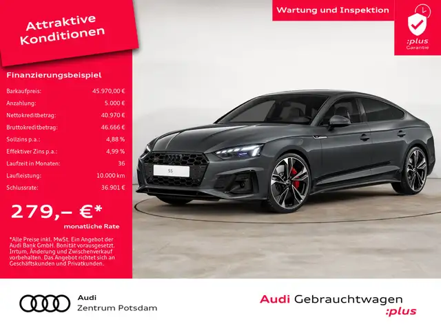Audi S5 Sportback 3.0 TDI quattro LASER 360° PANO