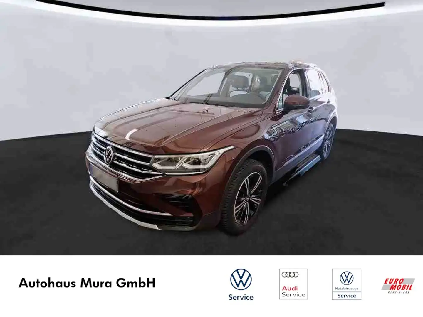 Volkswagen Tiguan Elegance 1.5TSI DSG AHK NAVI KEYLESS LM18 Braun - 1