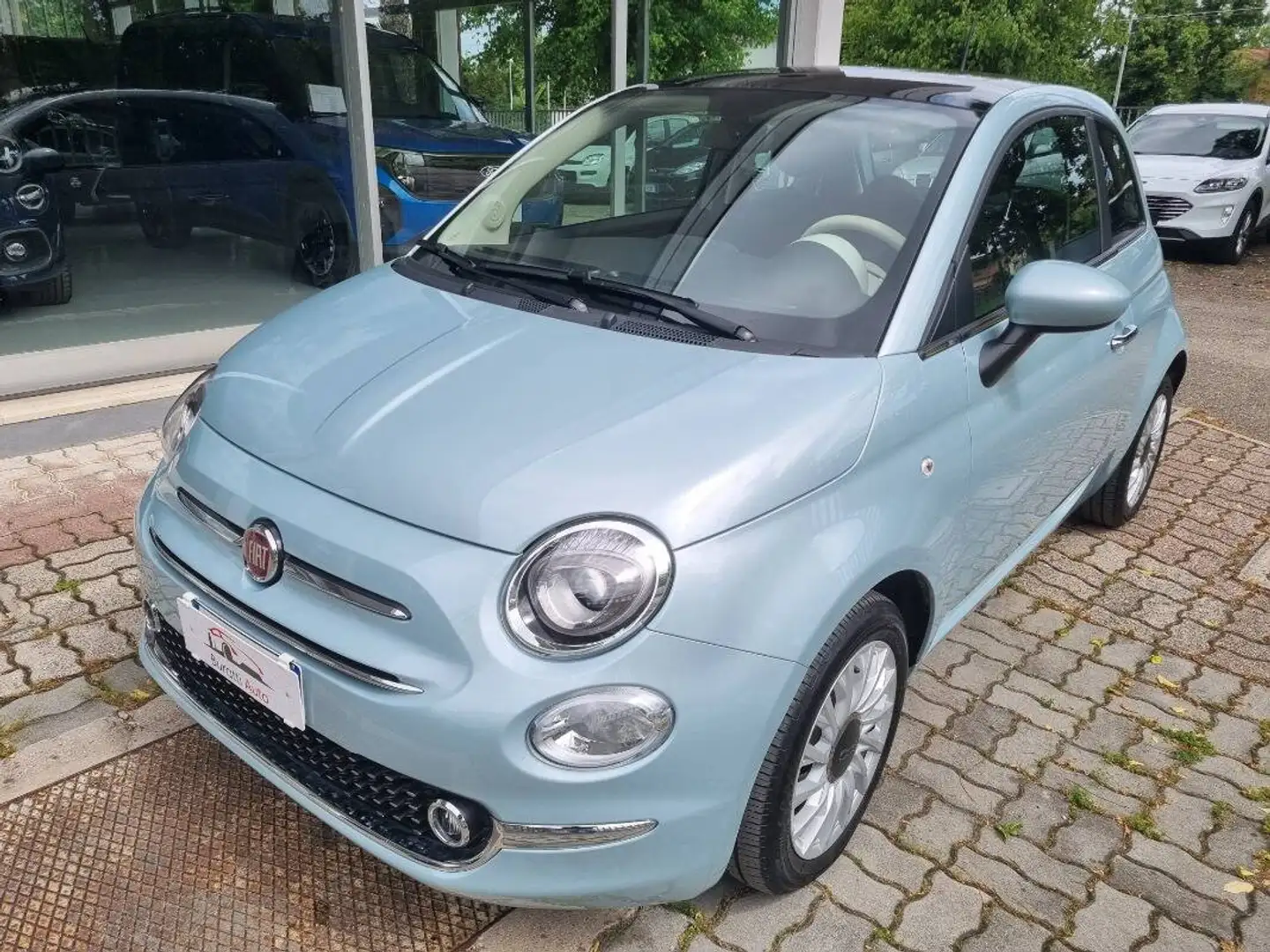 Fiat 500 1.0 hybrid Dolcevita 70cv PROMO Groen - 1