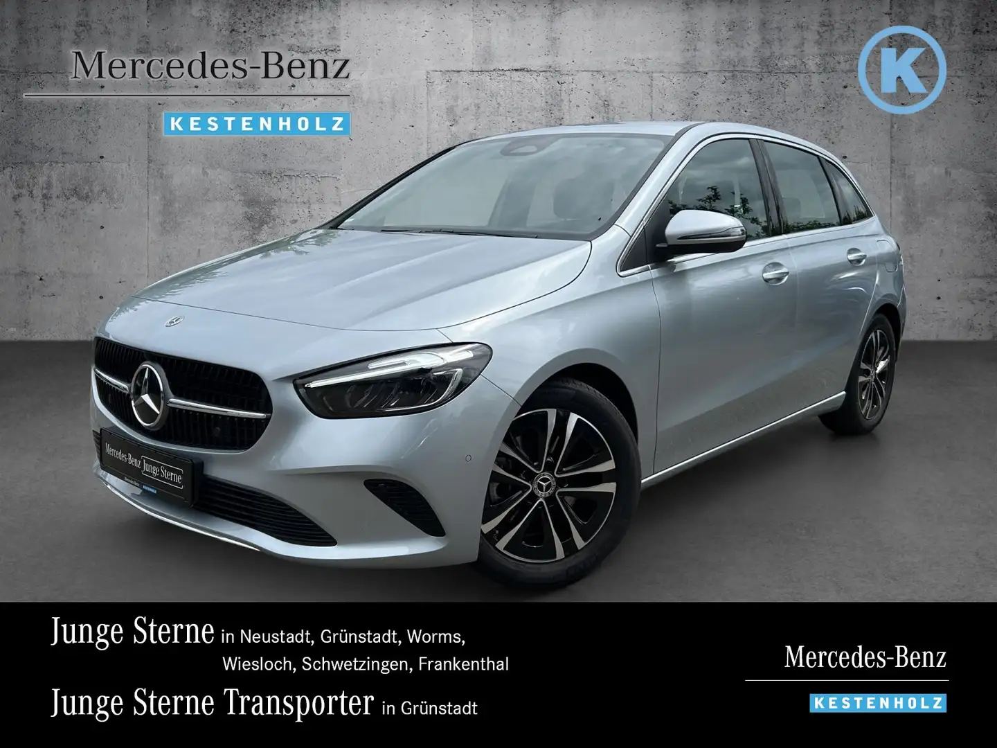 Mercedes-Benz B 200 B 200 PROGRESSIVE+KAMERA+EASYPACK+LED+SHZ+PDC Navi Argent - 1
