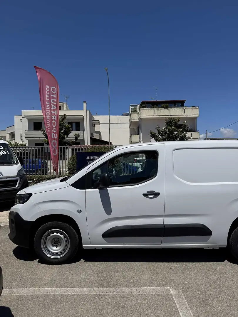Peugeot Partner Long 1.5 BlueHDi 100 cv Blanc - 1