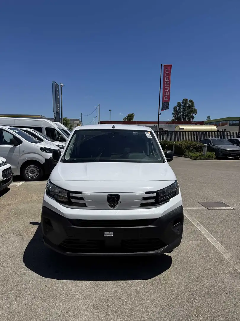 Peugeot Partner Long 1.5 BlueHDi 100 cv Blanc - 2