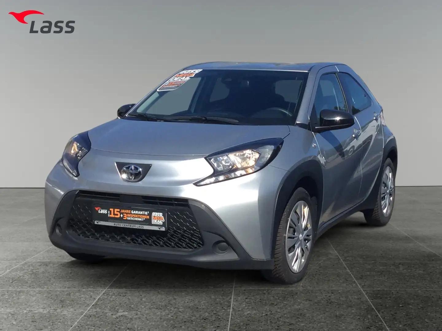 Toyota Aygo X 1.0 Play Klima+Kamera+ZV+Allwetter+Carplay Silber - 2