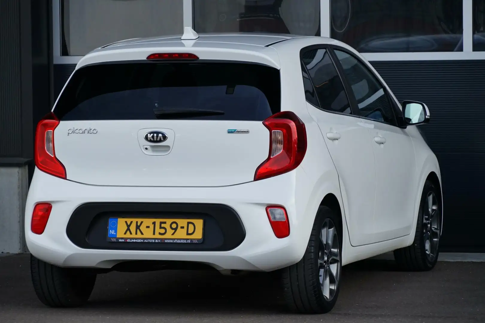 Kia Picanto 1.0 CVVT Design Edition, CarPlay, leder, cruise Wit - 2