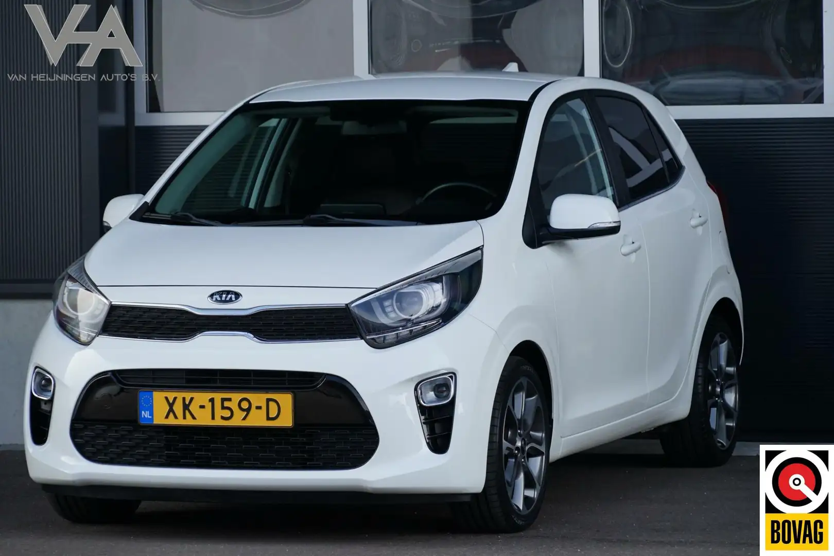 Kia Picanto 1.0 CVVT Design Edition, CarPlay, leder, cruise Wit - 1
