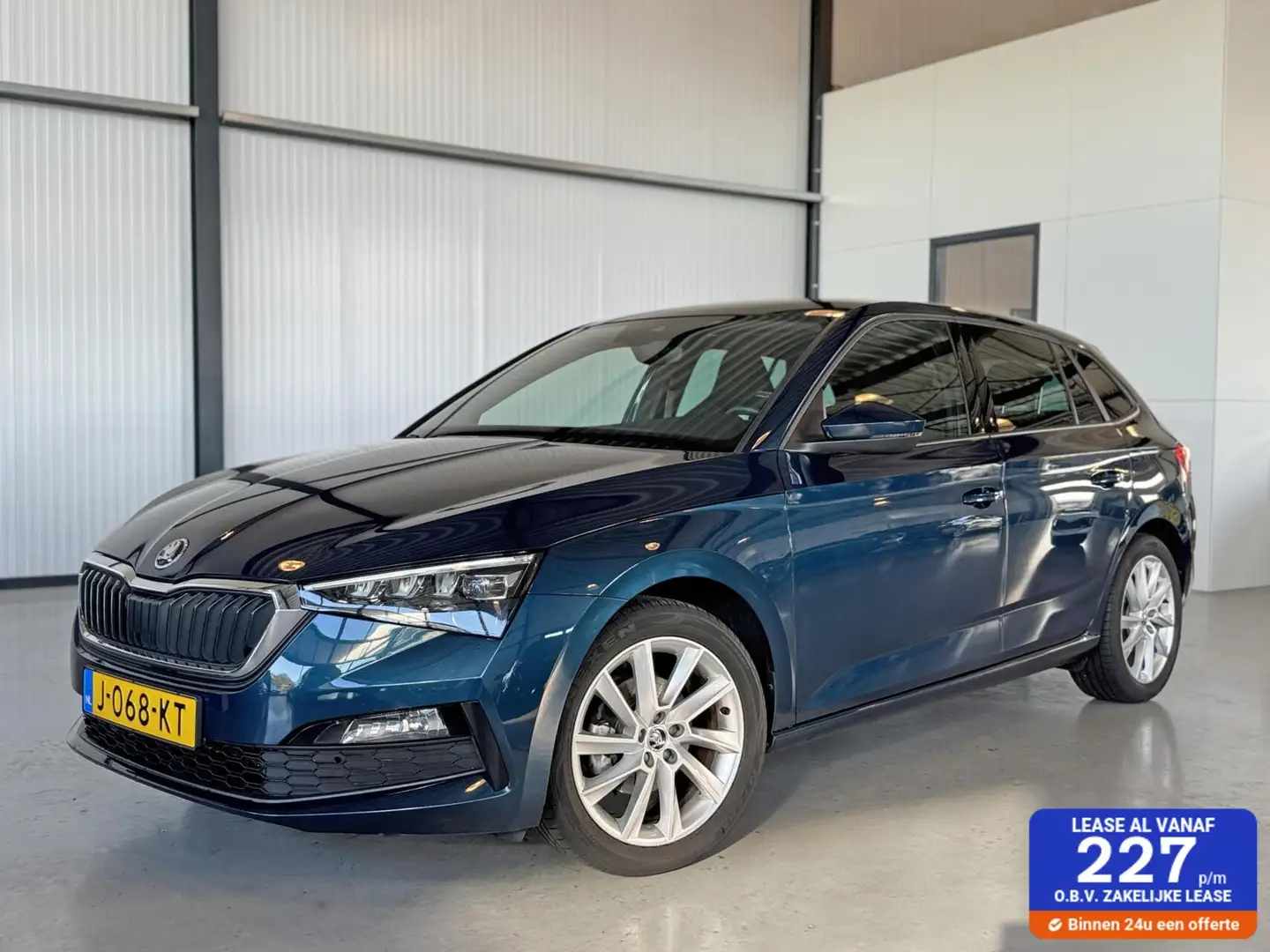 Skoda Scala 1.0 TSI 85kW Sport Business|Panoramadak|Apple&Andr Azul - 1