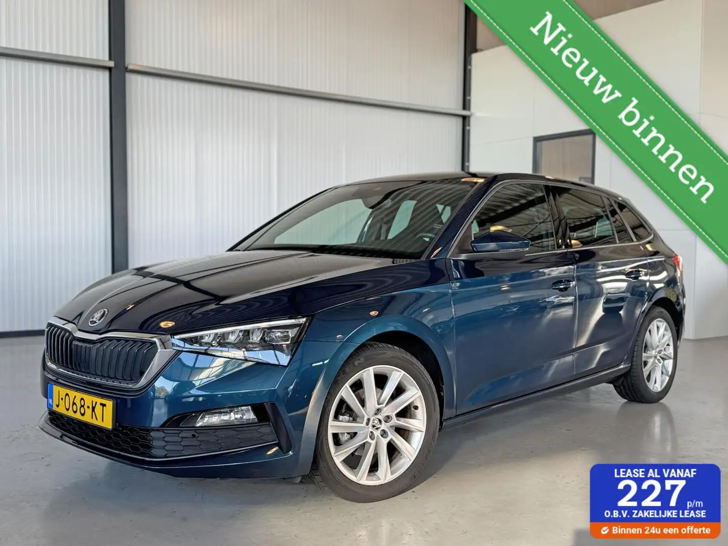 Skoda Scala 1.0 TSI 85kW Sport Business|Panoramadak|Apple&Andr Blauw - 1