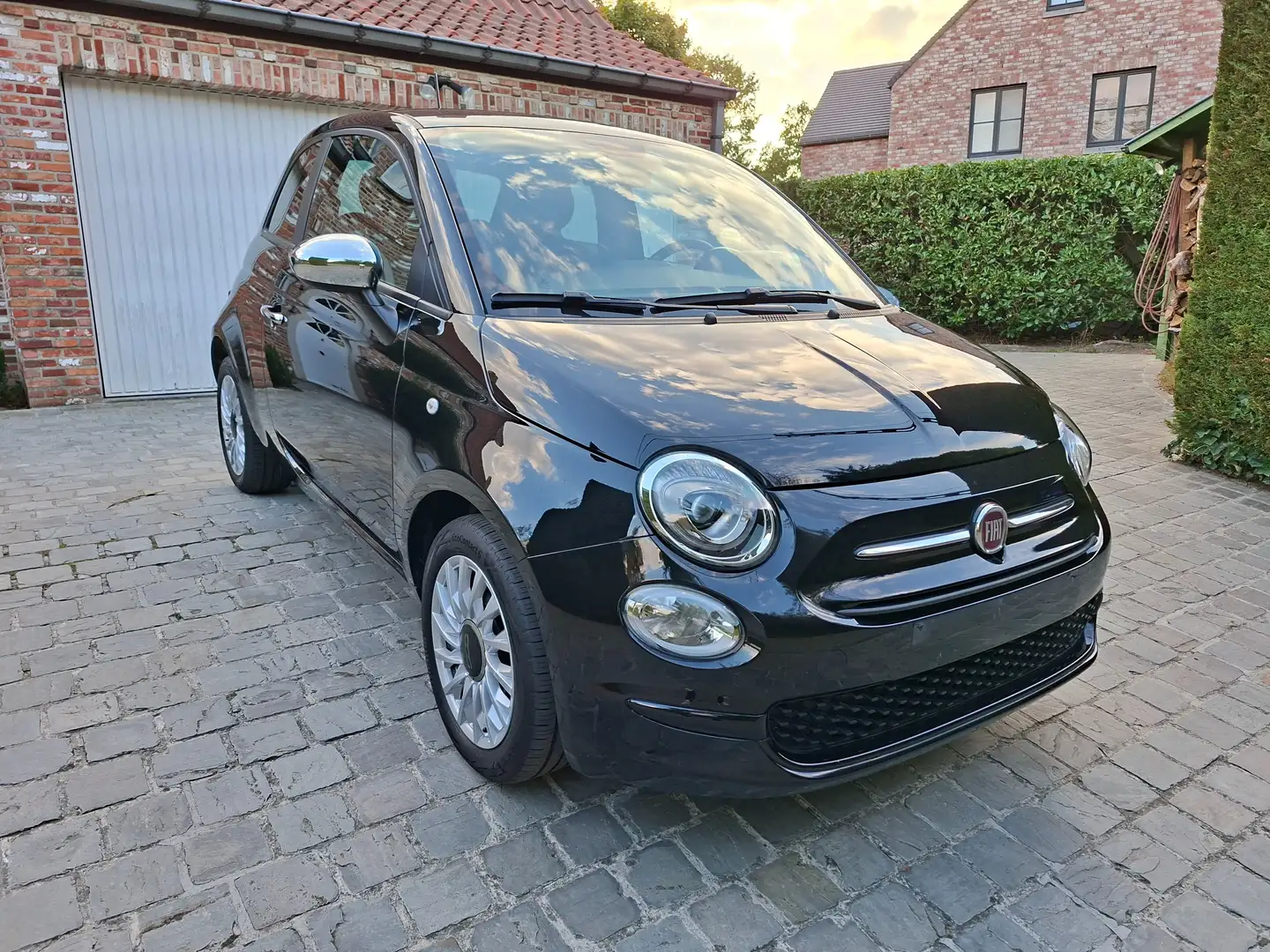 Fiat 500 500 1.0i MHEV GARANTIE 12 MOIS Zwart - 2