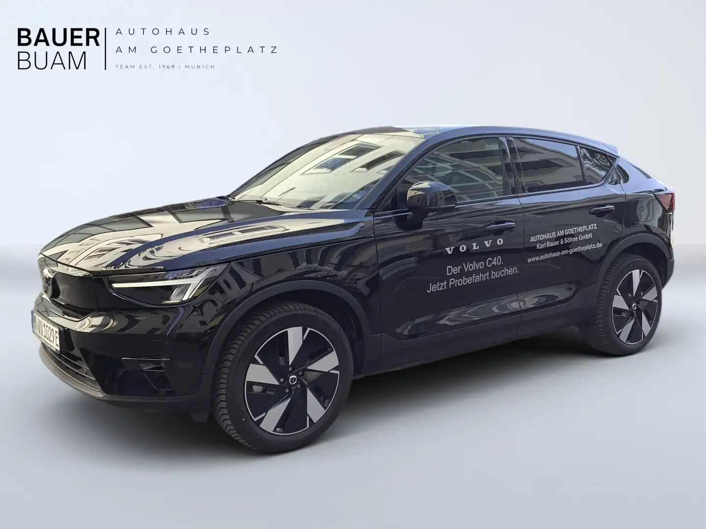 Volvo C40 Ultimate Recharge Pure Electric 2WD Schwarz - 1